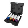 KIT DE 4 CHAVES IMPACTO DE 1/2" PARA RODAS
