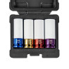 KIT DE 4 CHAVES IMPACTO DE 1/2" PARA RODAS