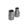 Chave de caixa sextavada encaixe 1/2" de 23 mm