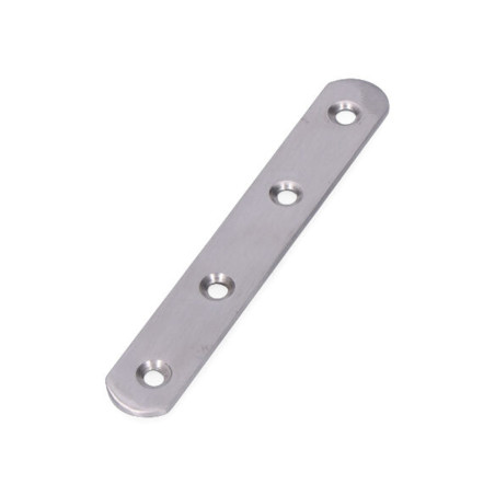 Placa de uniao aço inox 125x19x2mm