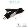 Kit conexão a corrente 220v 1,5m para tira led edm