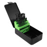 CONJUNTO DE BROCAS ESPIRAIS HSS 4241, 1-13 MM, PRETO